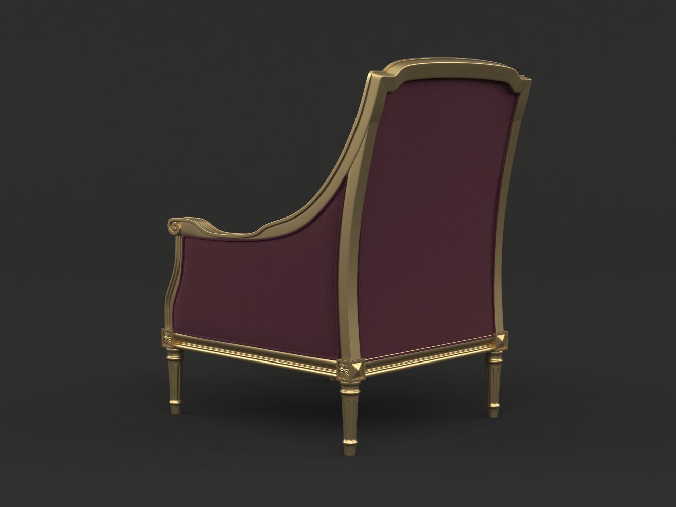 SOFA ĐƠN LOUIS XVI